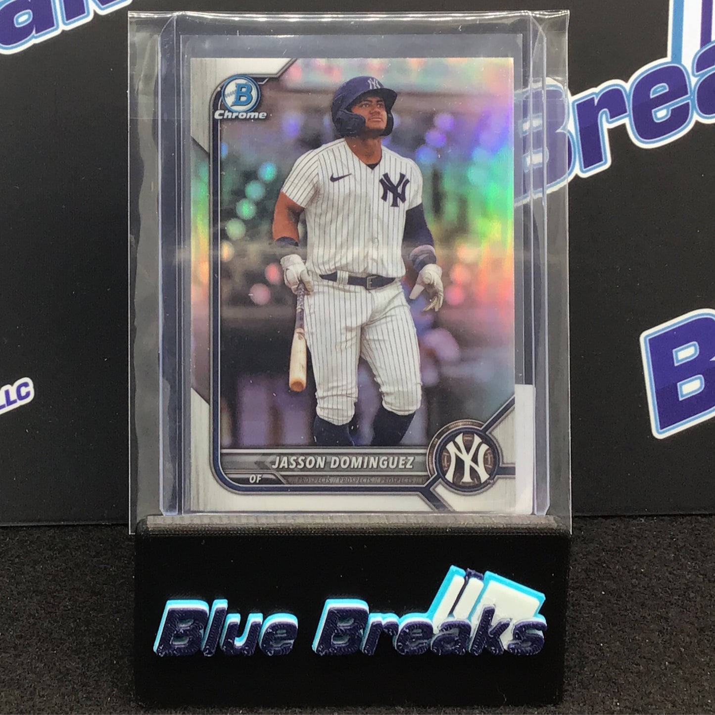 2022 Bowman Chrome Refractor Jasson Dominguez #BDC-75 Yankees