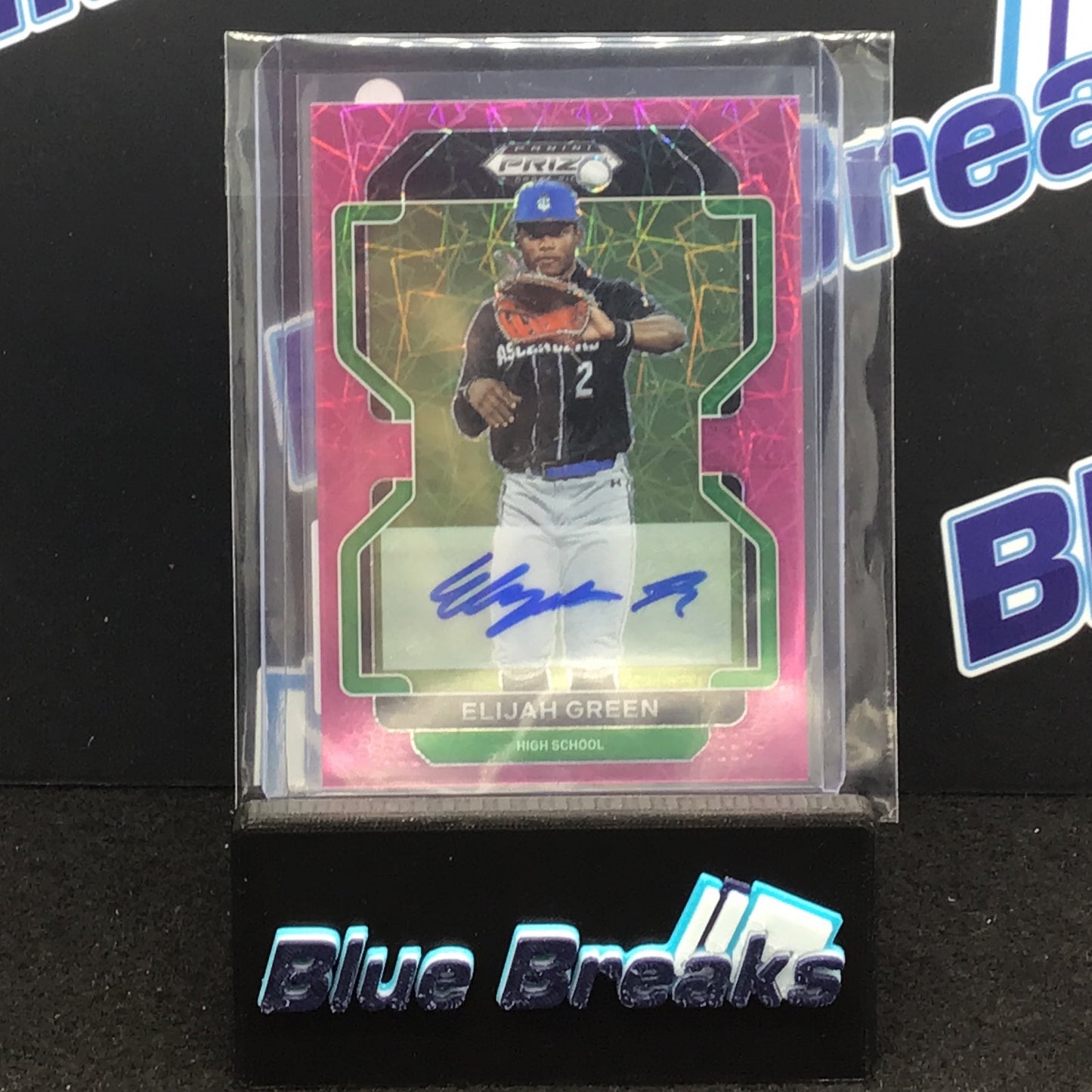 2022 - Panini Prizm Draft Picks - PDP5 - Elijah Green - Pink - Washington Nationals