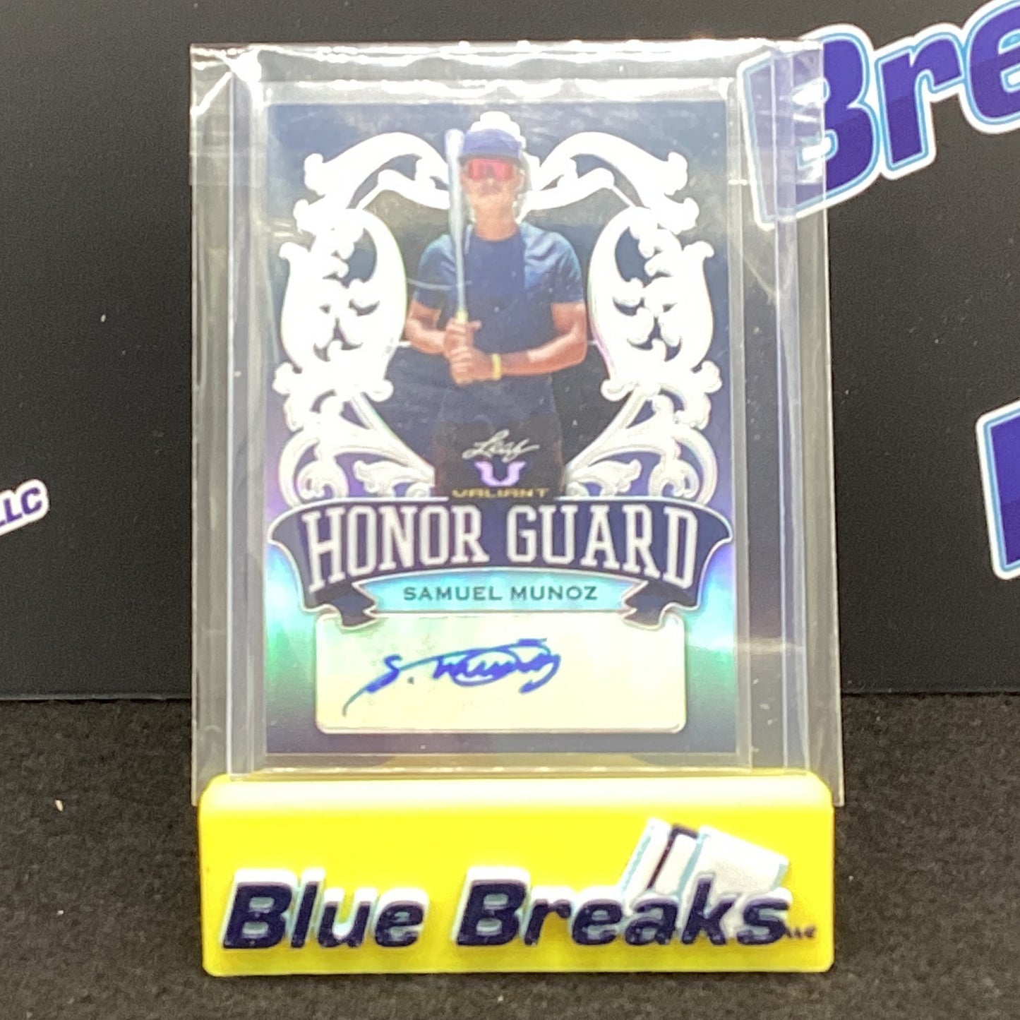 2021 Leaf Valiant - Samuel Munoz - Honor Guard - 75/75