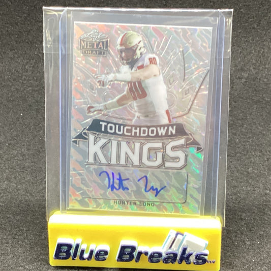 2021 Leaf Metal Draft - Hunter Long 7/60