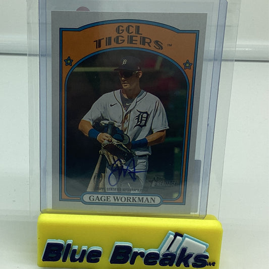 2021 Heritage - Gage Workman