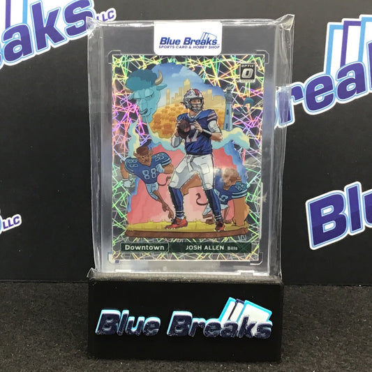 2021 Panini Donruss Optic Downtown Josh Allen #DT-1 Bills