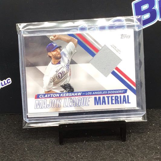2024 Topps Series 1 Major League Material Clayton Kershaw #MLM-CK Dodgers