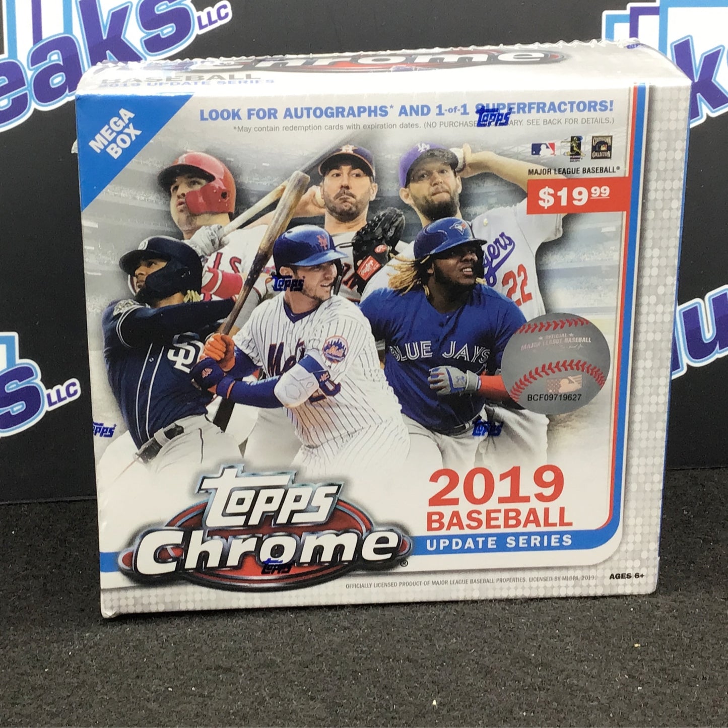 2019 MLB Topps Chrome Update Mega