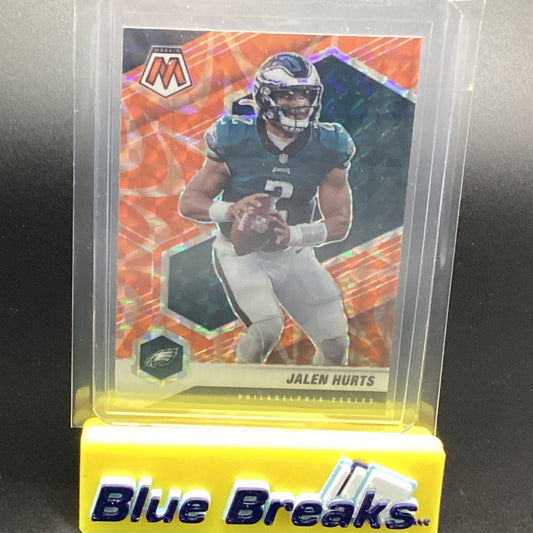 2021 Panini Mosaic Orange Reactive Jalen Hurts