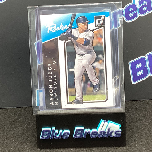 2017 Panini Donruss The Rookies Aaron Judge #TR-8 Yankees