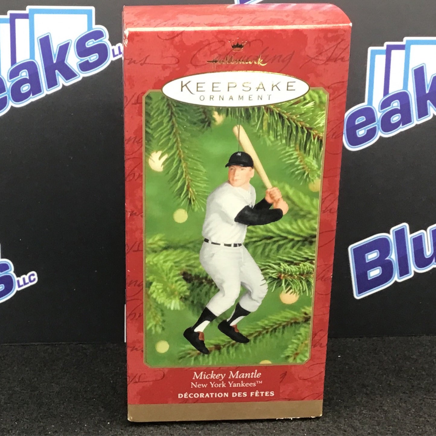 2001 Hallmark Mickey Mantle Ornament