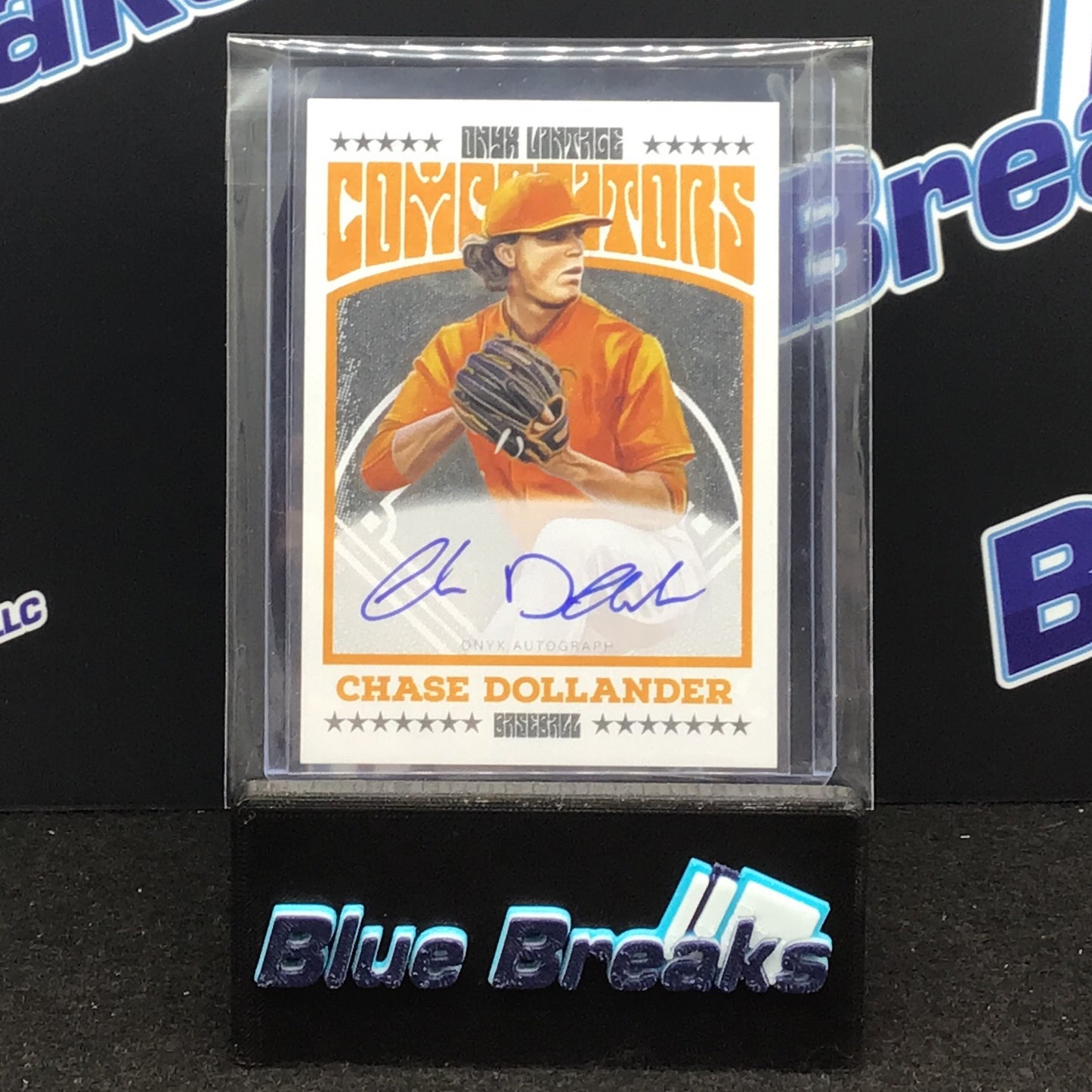 2022 Authenticated - Chase Dollander - Baseball Prospect - Blue Autograph - Tennessee Volunteers - #9 Prospect