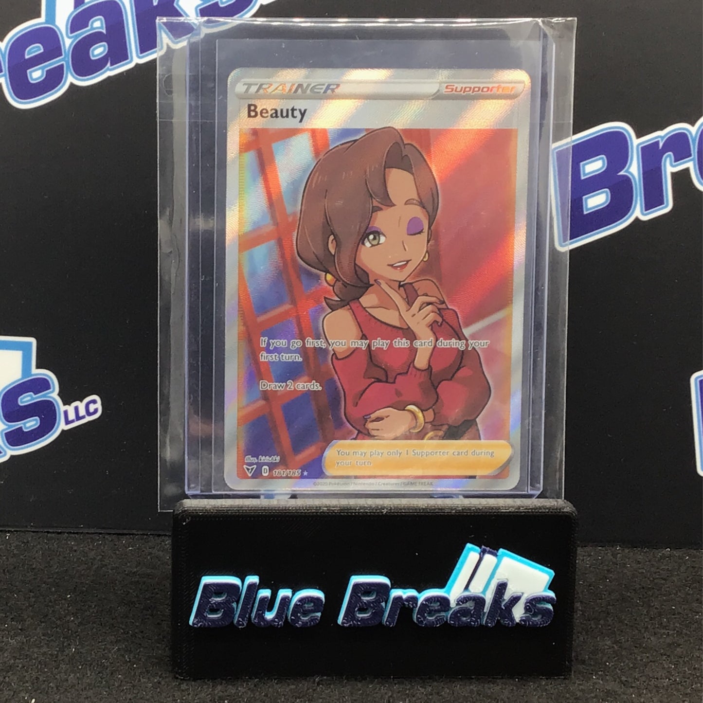 Pokémon Vivid Voltage Beauty - Trainer Full Art
