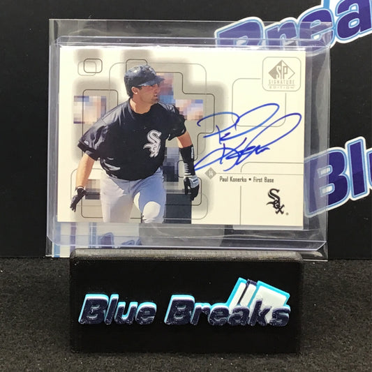 1999 Upper Deck Signature Series Paul Konerko #PK White Sox