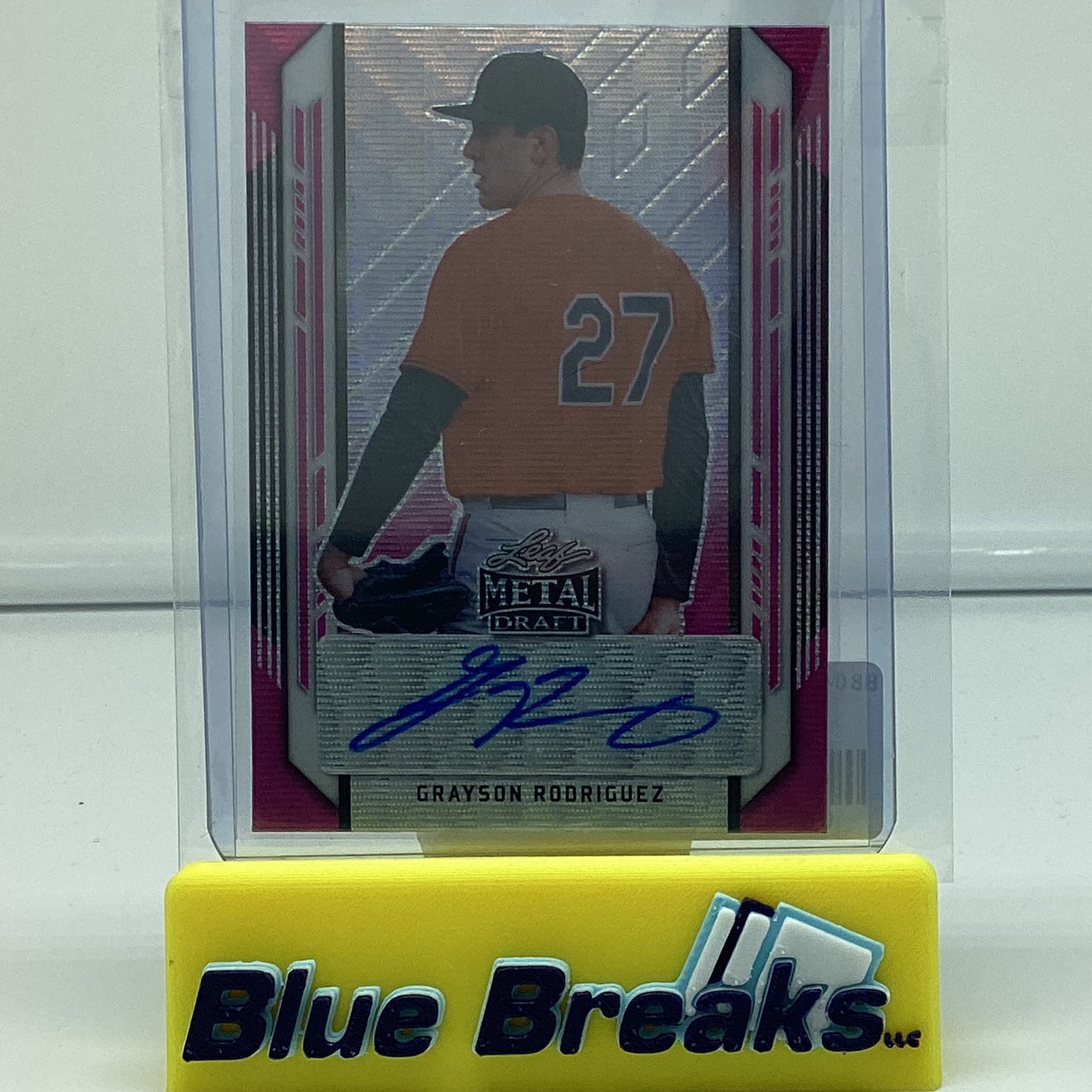 2021 Leaf Metal Draft - Grayson Rodriguez 8/10