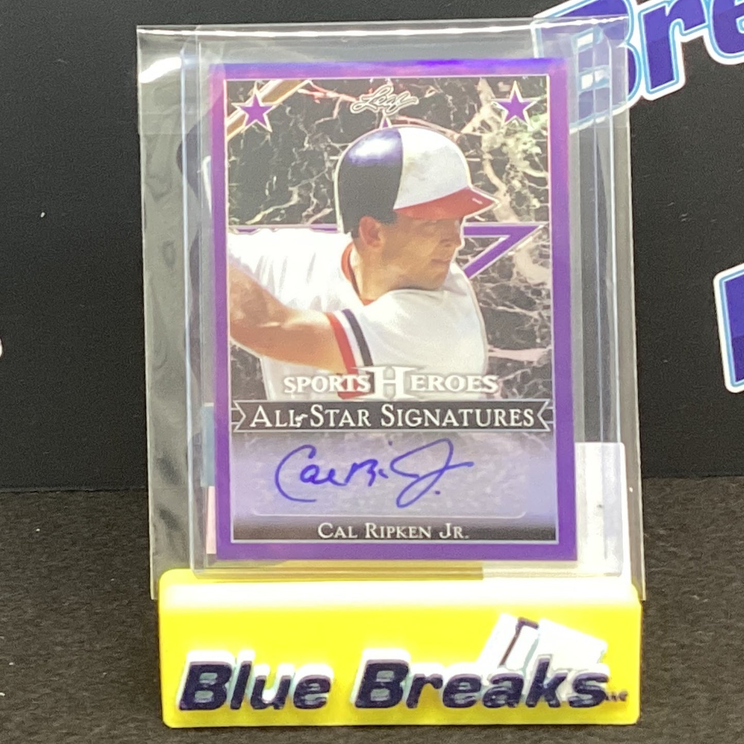 2017 Leaf All-Star Signatures Cal Ripken Jr 5/5