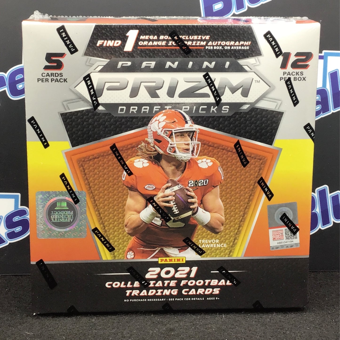 2021 Panini Collegiate Prizm Draft Mega