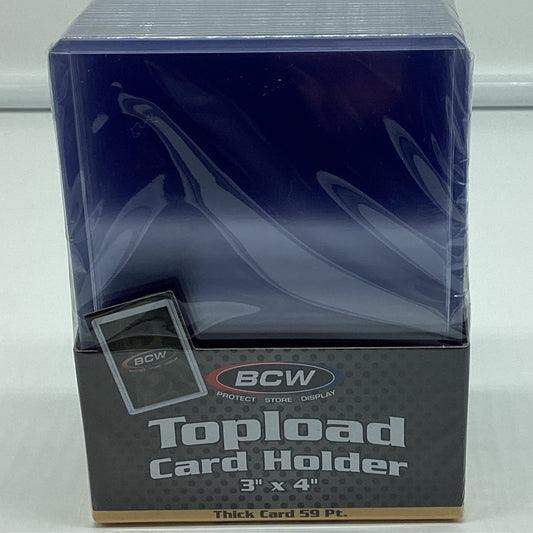 BCW 59pt Top Loaders