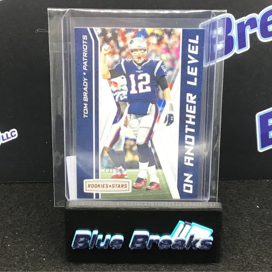 2019 Panini Rookies & Stars On Another Level Tom Brady 73/99 #OAL-TB Patriots