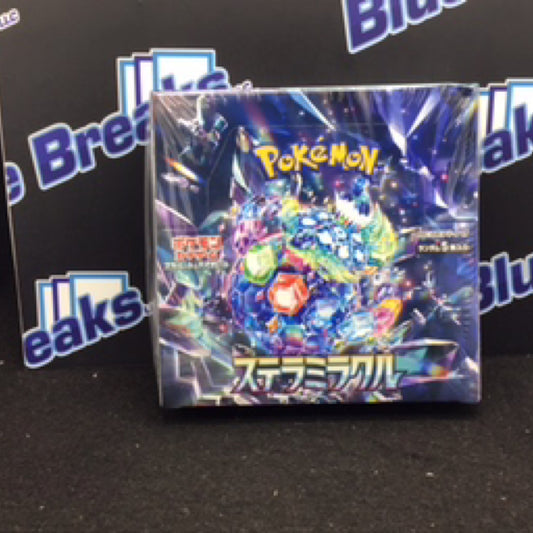 Pokémon Japanese Stellar Miracle Booster Box - Sealed Wax