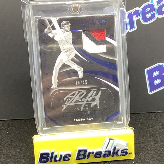 2020 Panini Immaculate - Randy Arozarena 19/25