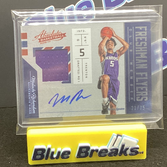 2016-17 Panini Absolute - Malachi Richardson 21/75