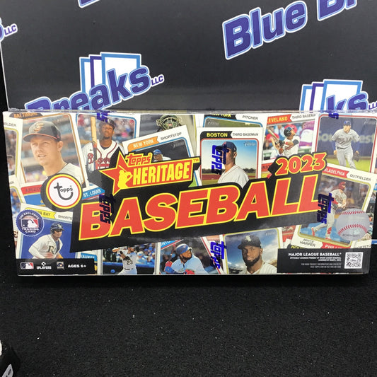 2023 Topps Heritage Baseball Hobby Box