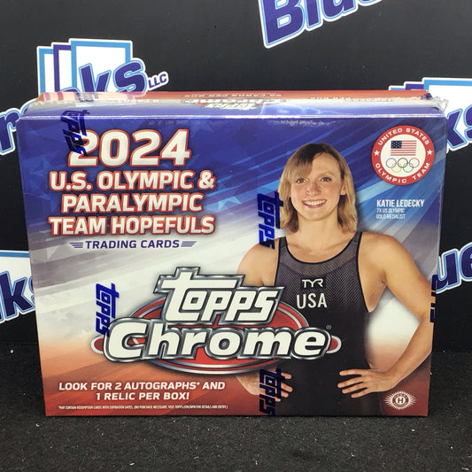 2024 Topps Chrome U.S. Olympics & Paralympics
