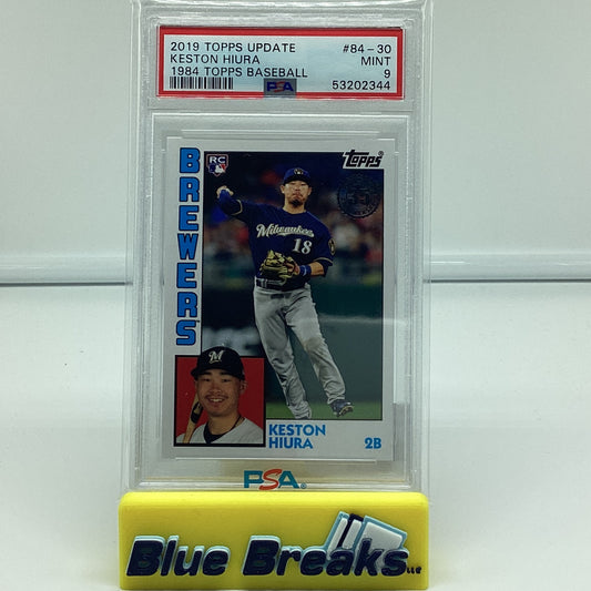 2019 Topps Update - Keston Hiura Mt 9