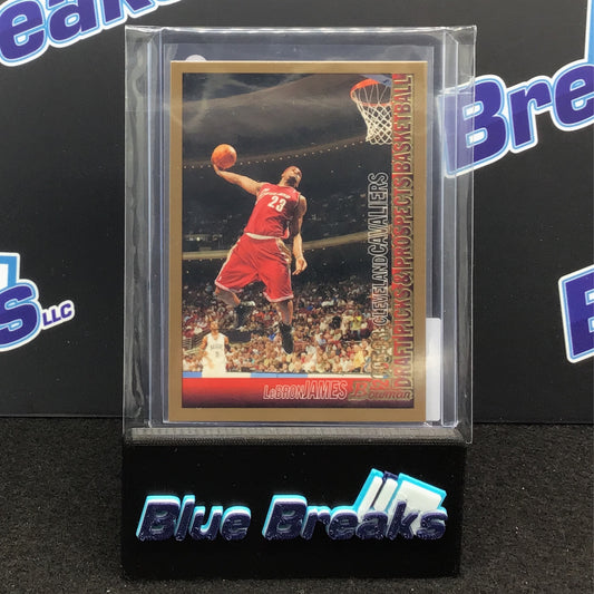 2005 Bowman Draft Picks & Prospects LeBron James #23 Cavaliers