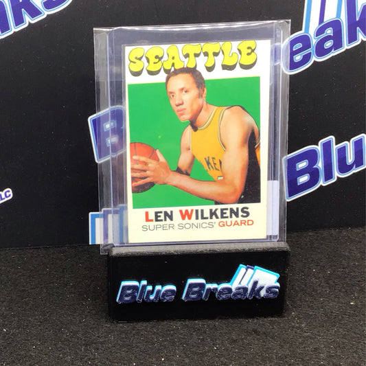 1968 Topps Len Wilkens #80 Supersonics