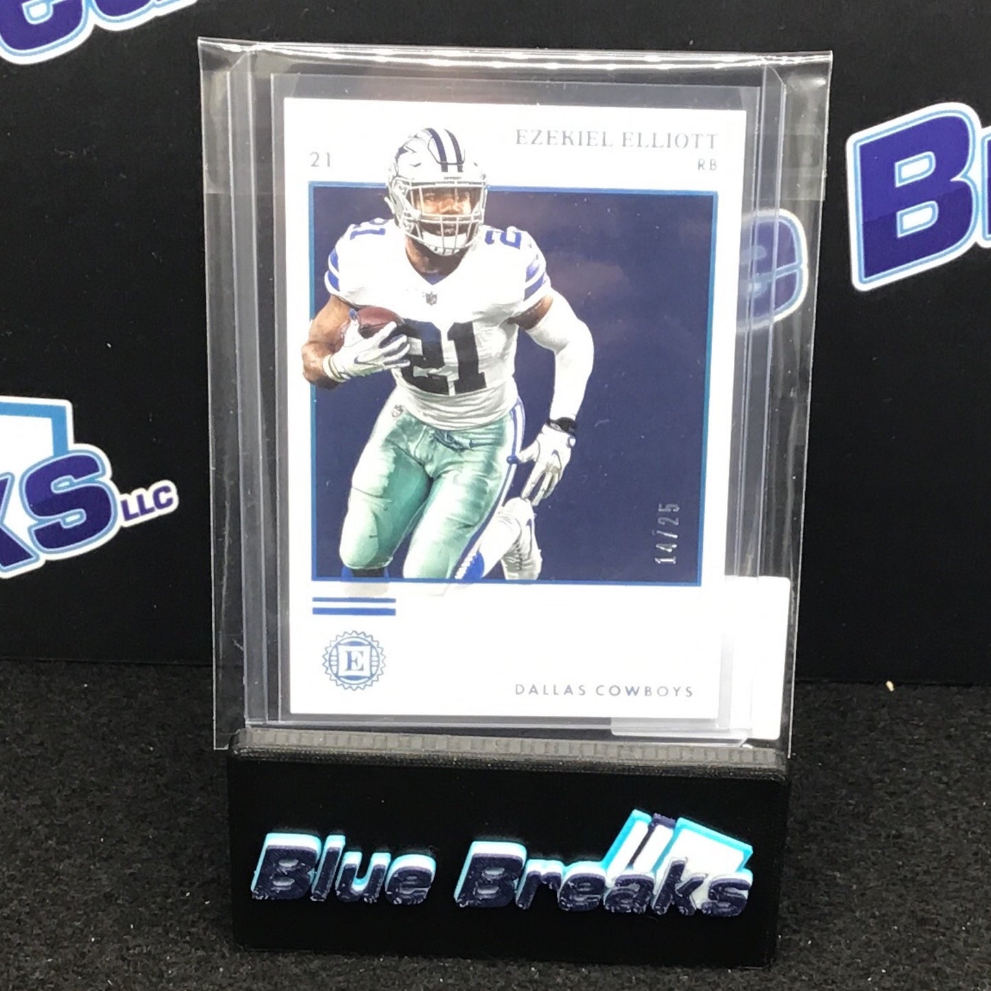 2019 Panini Encased Ezekiel Elliott 14/25 #29 Cowboys