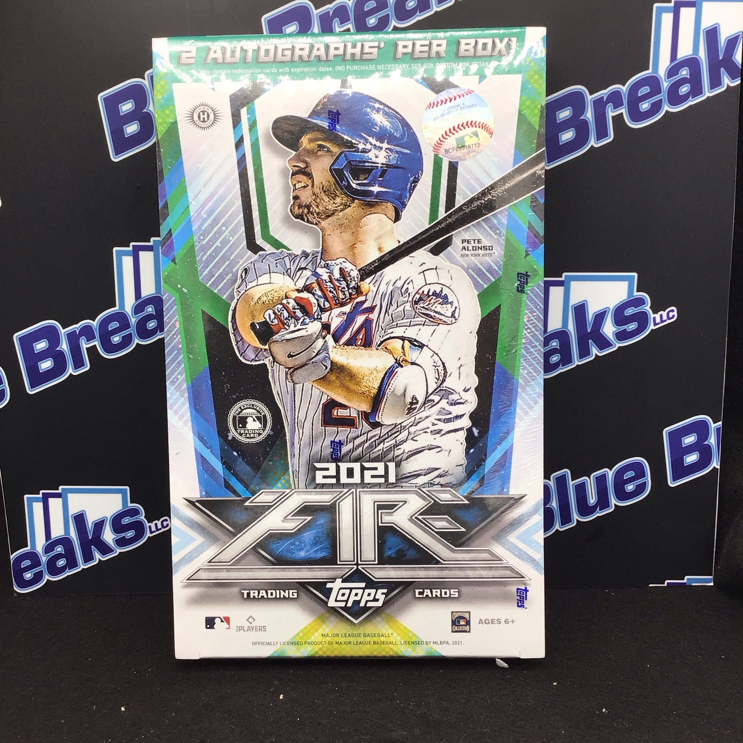 2021 Topps Fire Hobby Box