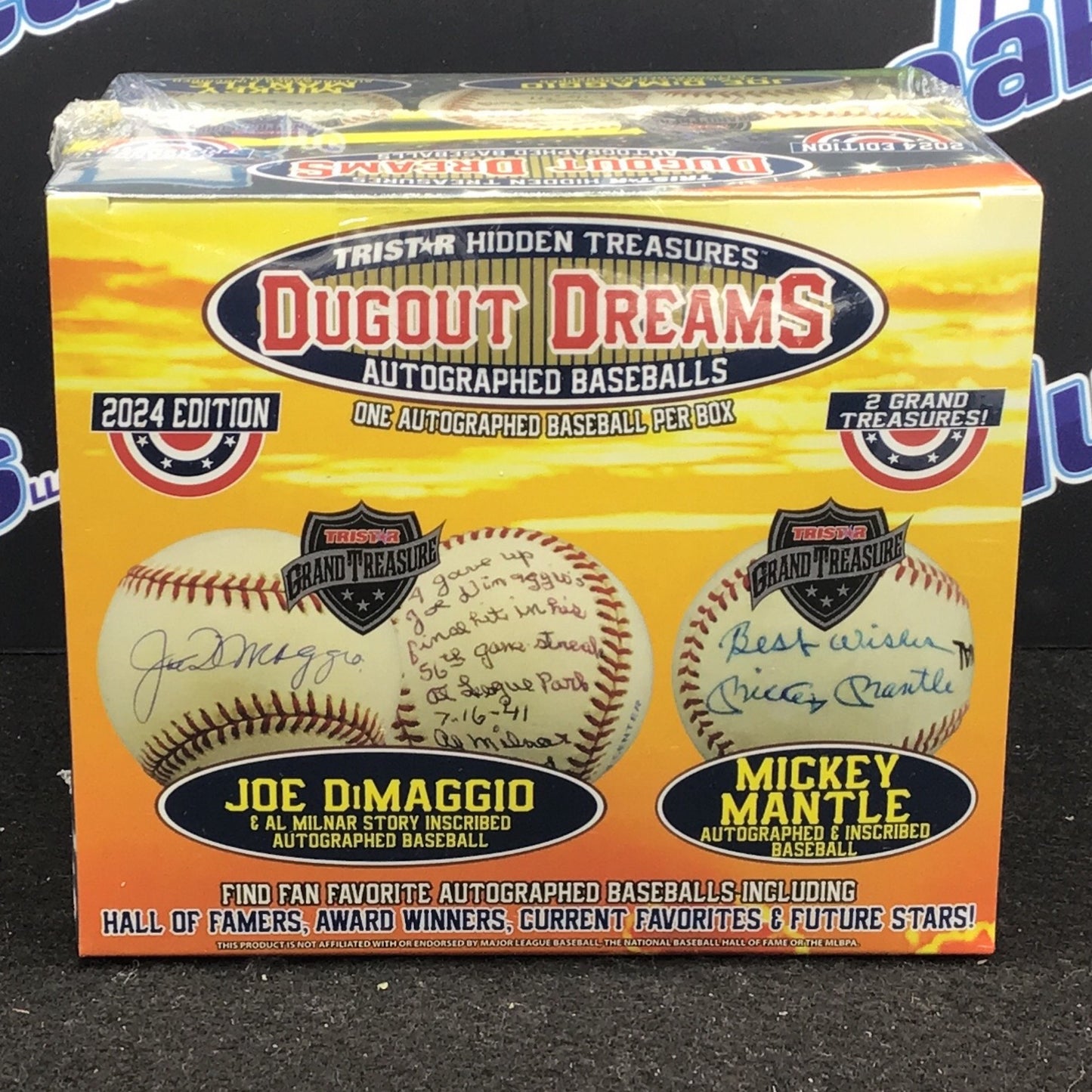 2024 Tristar Hidden Treasures Dugout Dreams Autographed Baseball