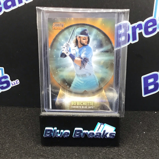 2021 Stadium Club Chrome Orange Bo Bichette 05/25 #CB-1 Blue Jays