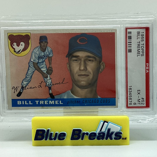 1955 Topps - Bill Tremel EX 6