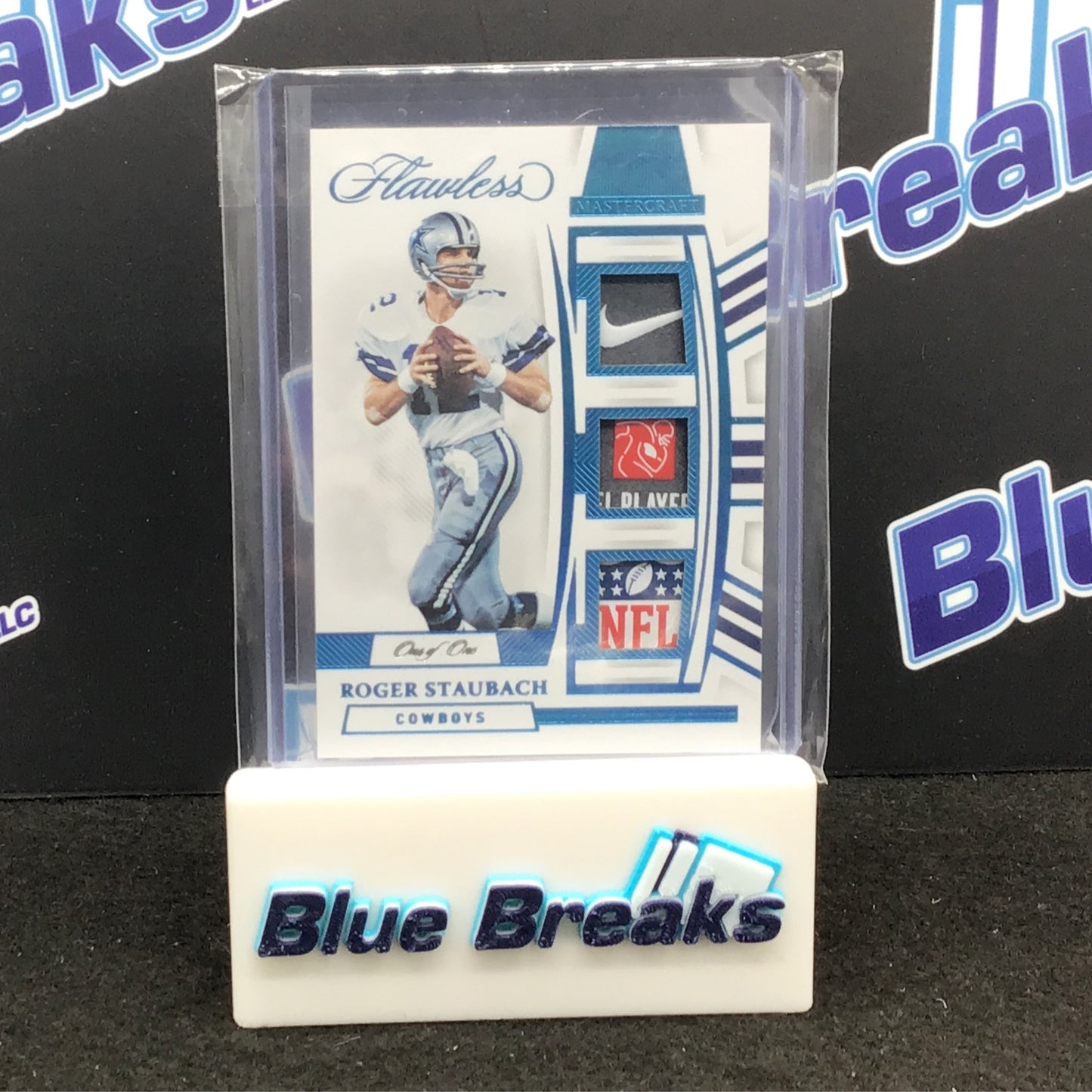 2022 Panini Flawless - Roger Staubach - Mastercraft - Dallas Cowboys 1/1