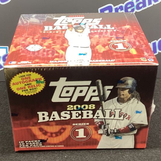 2008 Topps Series 1 Jumbo Box