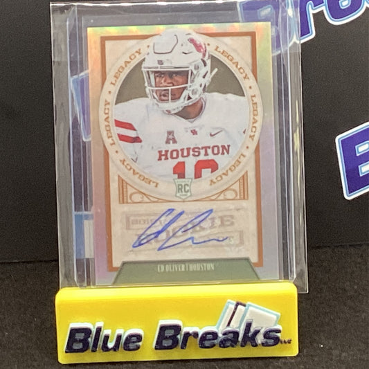 2019 Panini Legacy - Ed Oliver - Rookie #165