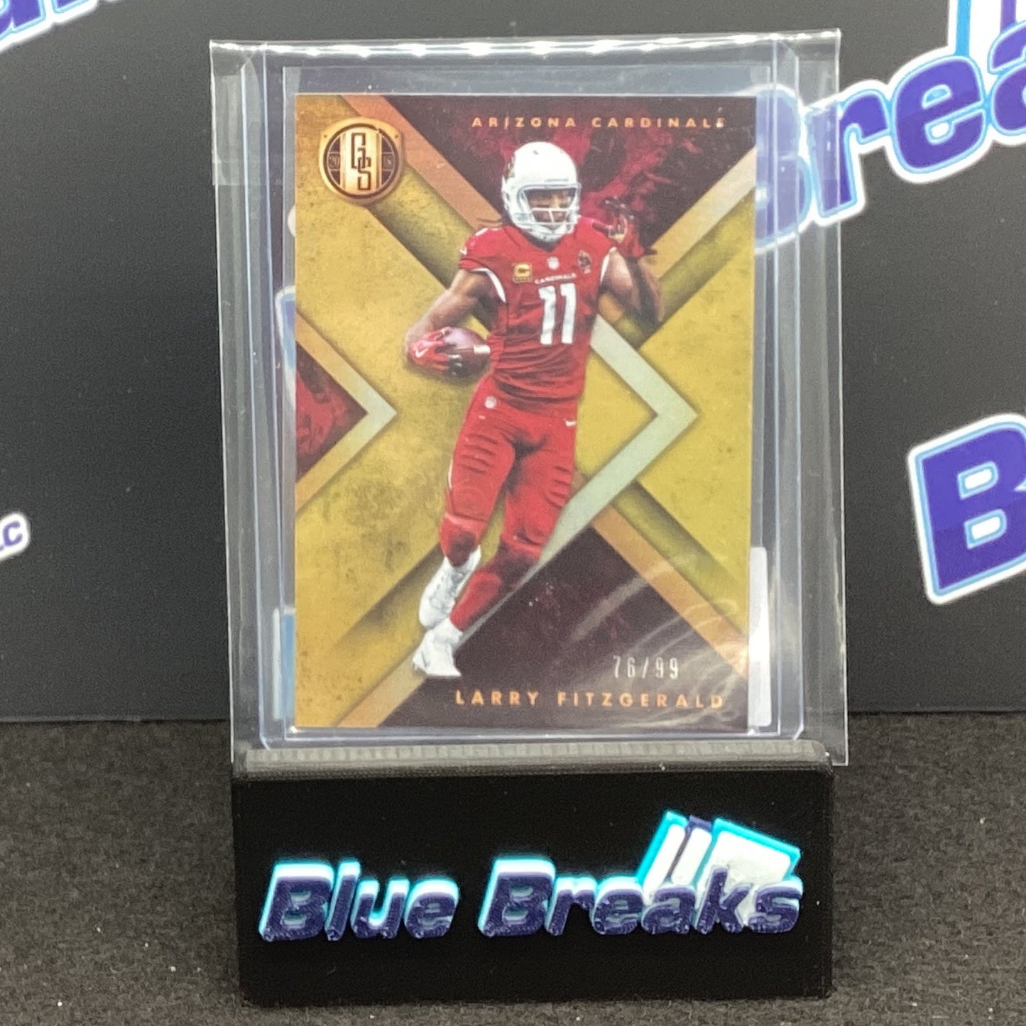 2018 Panini Gold Standard Larry Fitzgerald 76/99 #120 Cardinals