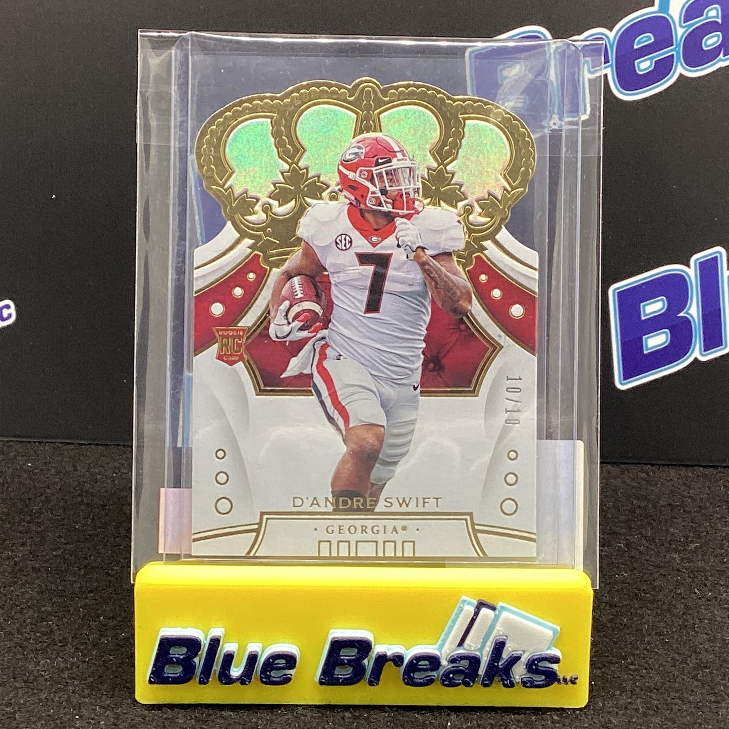 2020 Chronicles Draft Picks Crowmn Royale - D'andre Swift 10/10 #29