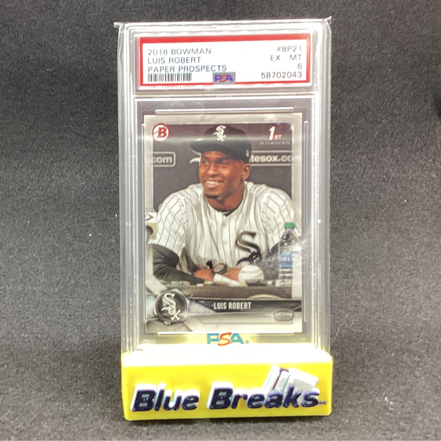 2018 Bowman - Luis Robert Paper Prospects #BP21 PSA 6