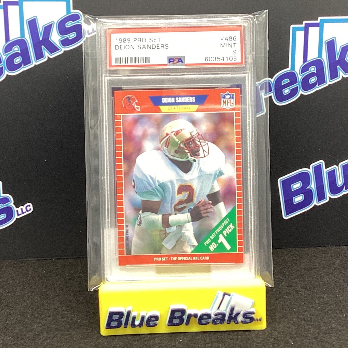 1989 Pro Set Deion Sanders PSA 9