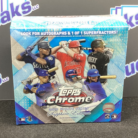2020 Topps Chrome Sapphire Edition Update Series