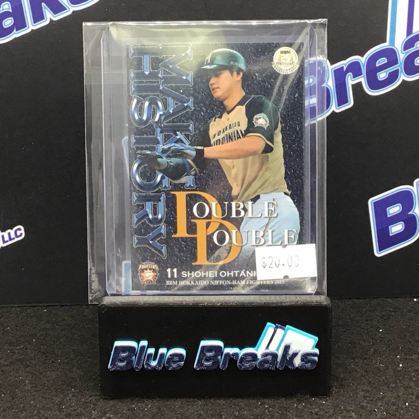 2015 BBM Make History Double Double Shohei Ohtani #F74 Fighters