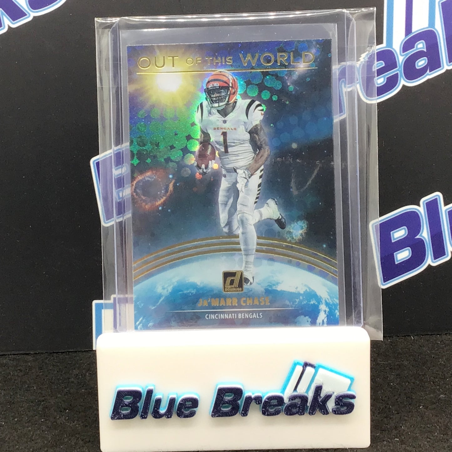 2021 Panini - Donruss - Ja'Marr Chase - Cincinnati Bengals - Out of this World