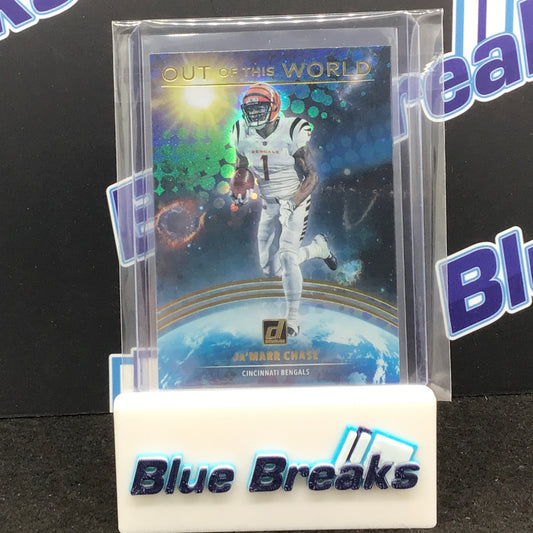 2021 Panini - Donruss - Ja'Marr Chase - Cincinnati Bengals - Out of this World