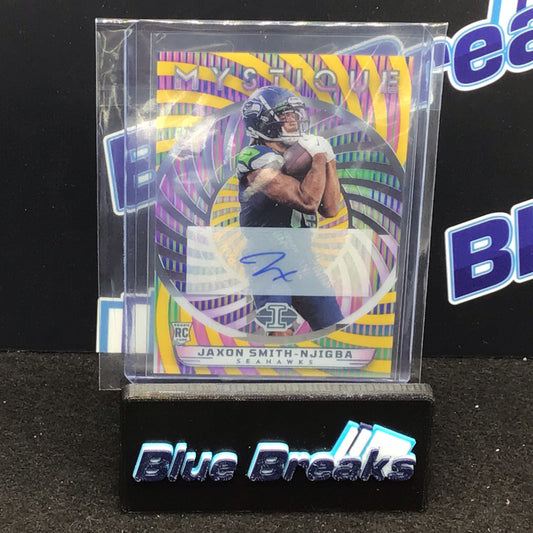 2023 Panini Illusions Mystique Jaxon Smith-Njigba auto 09/10 RC #17 Seahawks