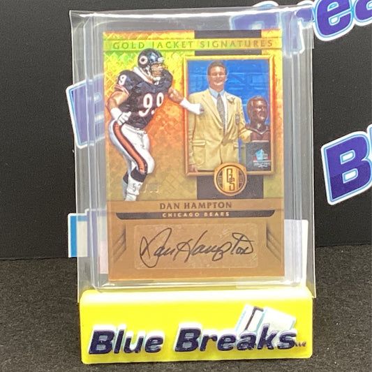2017 Panini Gold Standard Dan Hampton auto 52/83