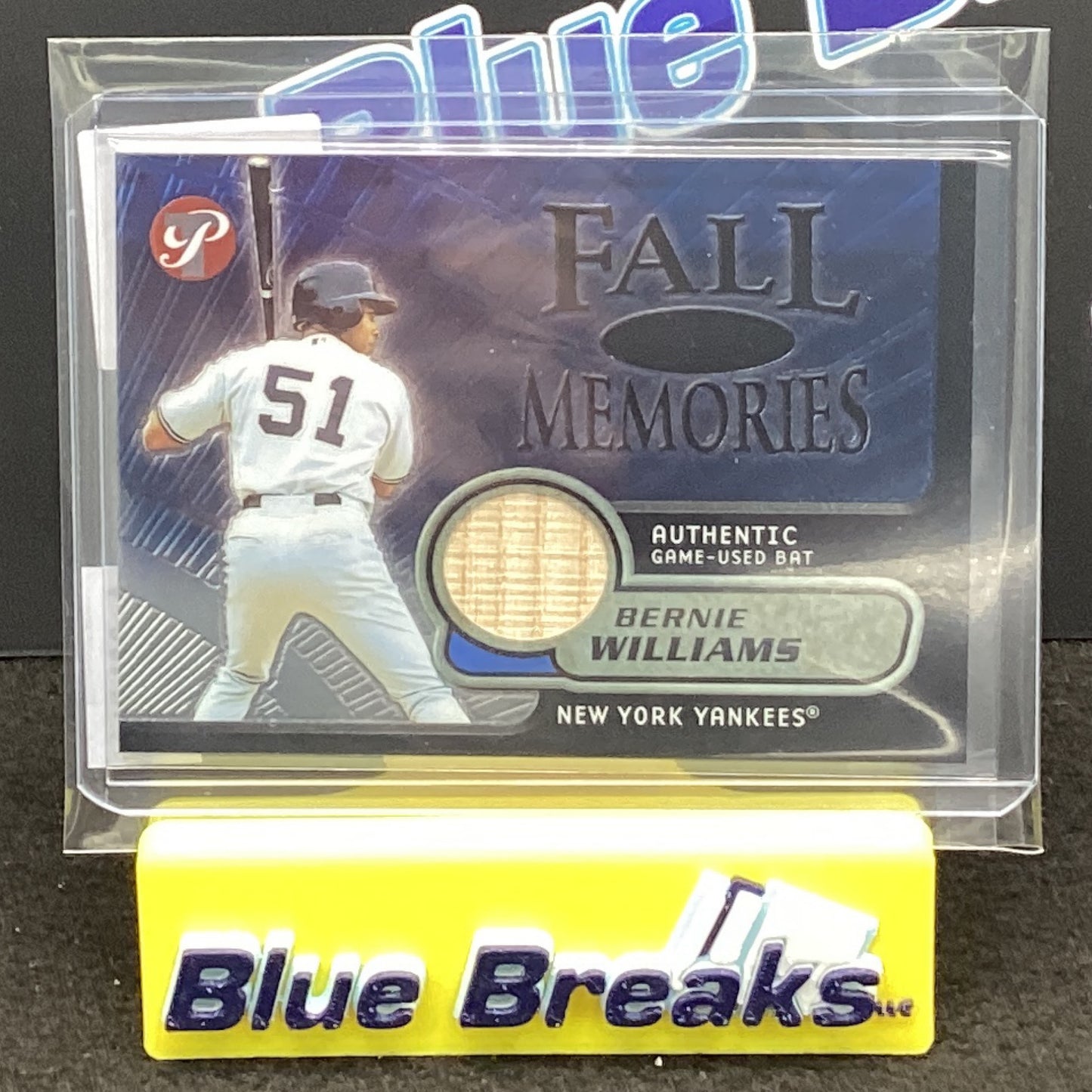 2002 Topps Fall Memories Bernie Williams 0046/1000 #FM-BW