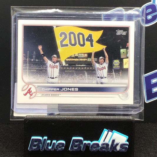 2022 Topps Series Two Chipper Jones #629 Braves
