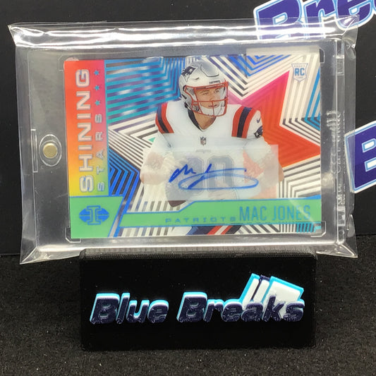 2021 Panini Illusions Shining Star Mac Jones auto 1/5 #SS-16 Patriots