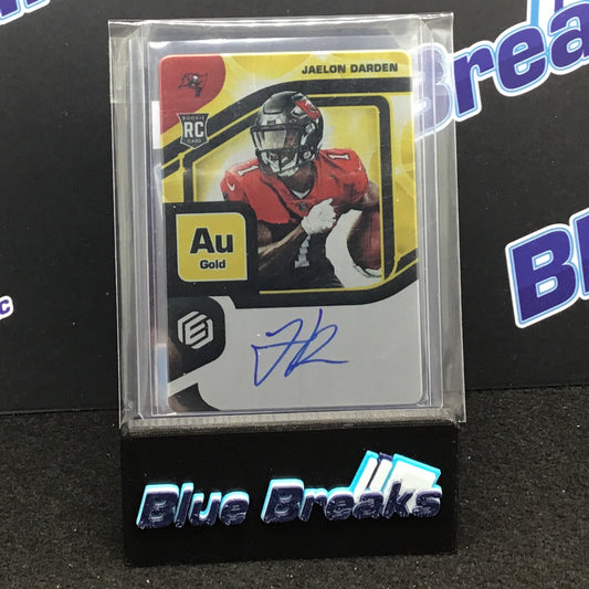 2021 Panini Elements AU Gold Jaelon Darden auto 70/79 #156 Buccaneers