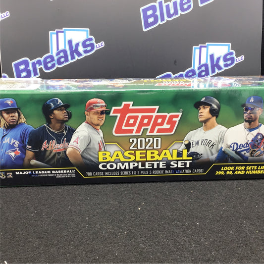 2020 MLB Topps Complete Set Green